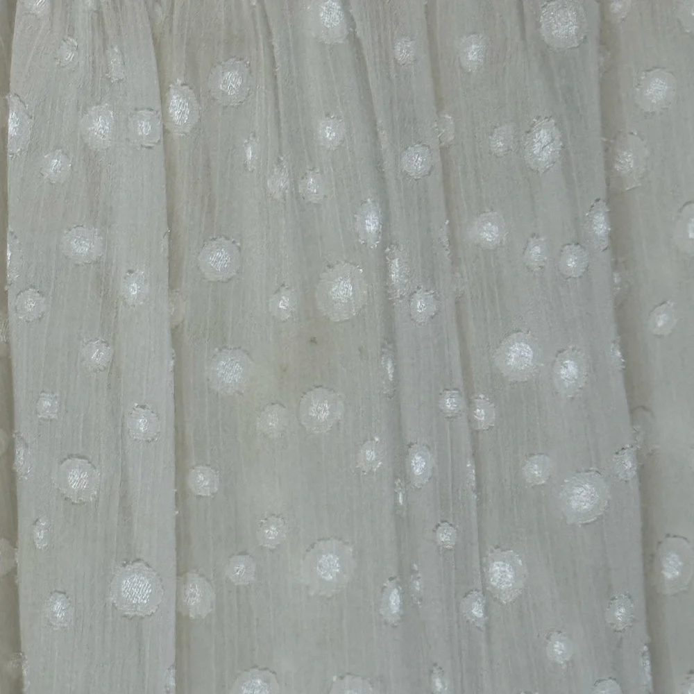 Lilly Mason Bohemia Style Dress Size M Women's with Dip-Dye Cream and Beige Lace - Picture 4 of 11